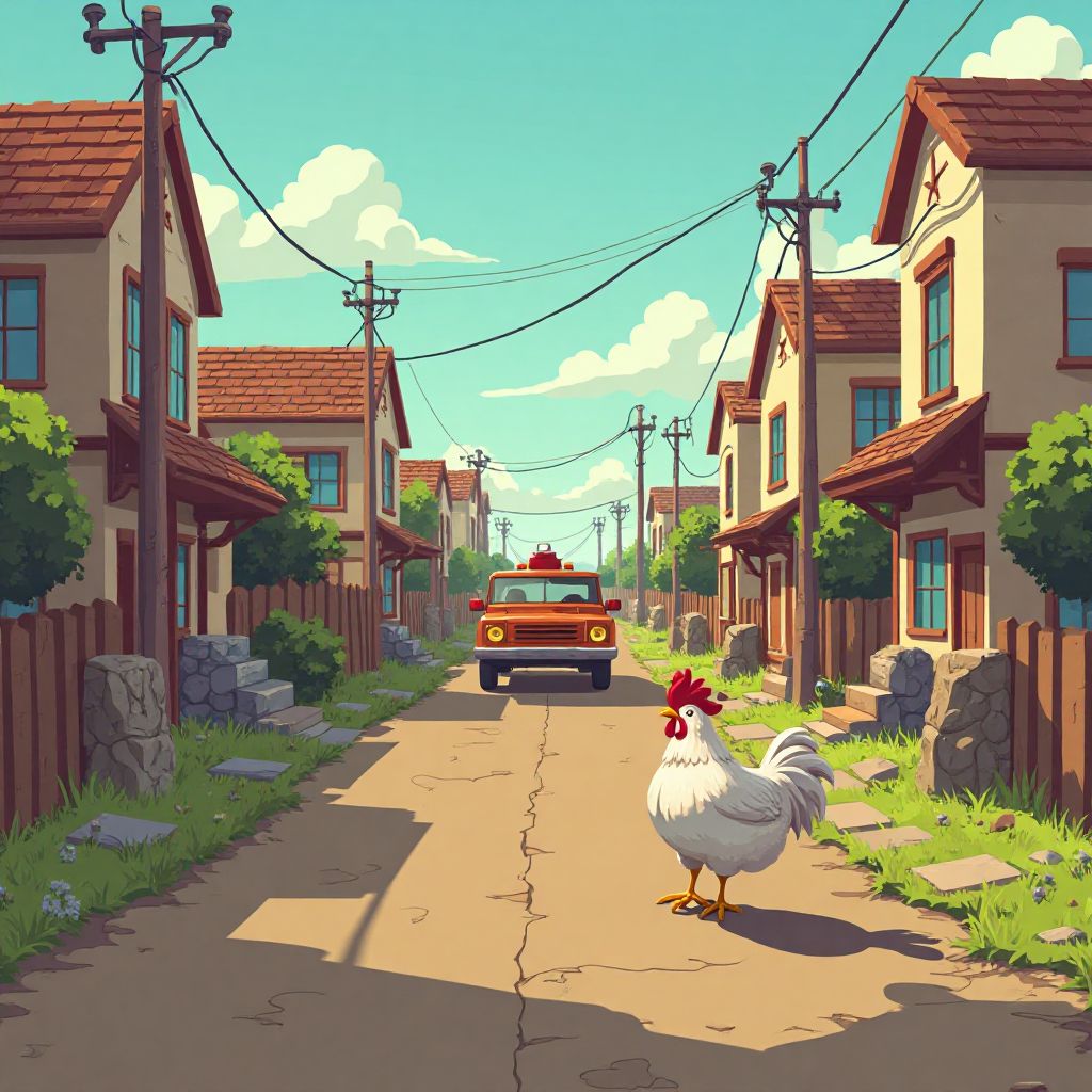 Gameplay di Chicken Road