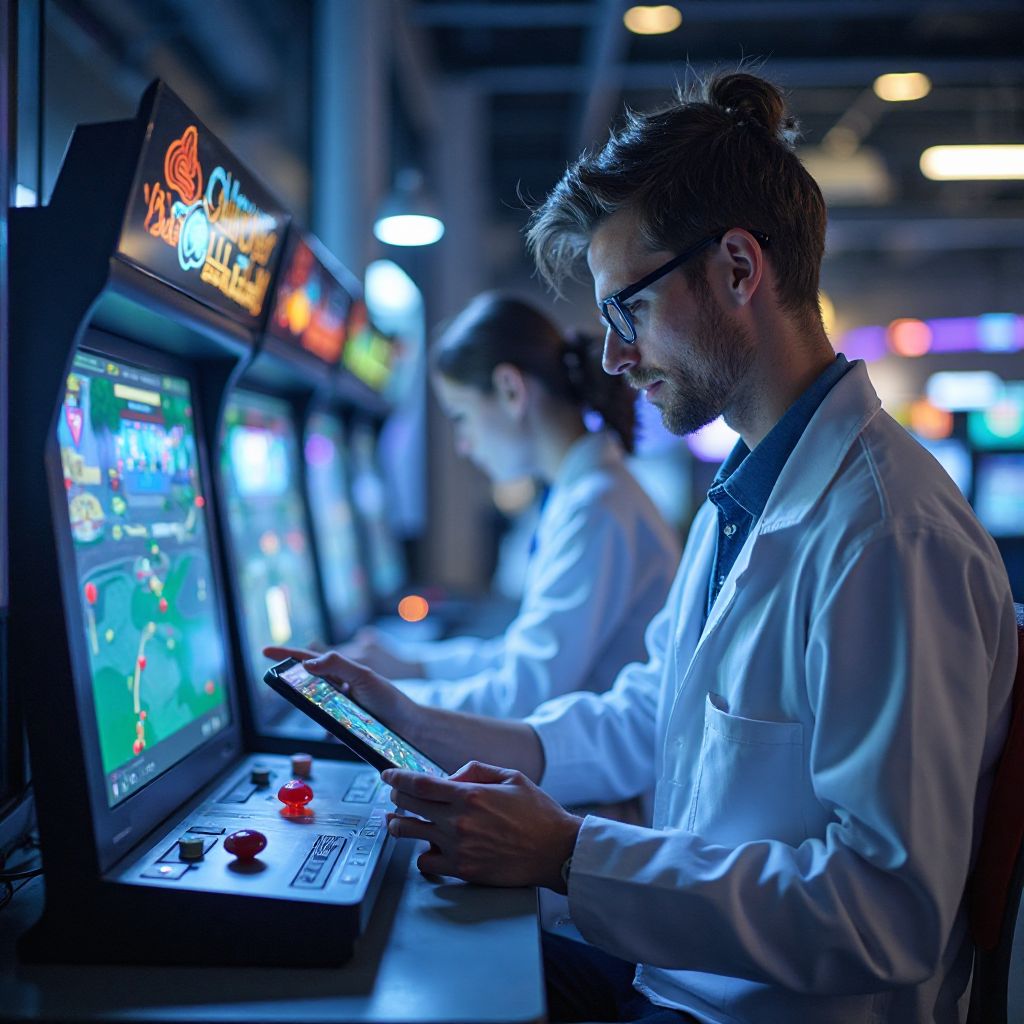 Test utente di giochi mobili